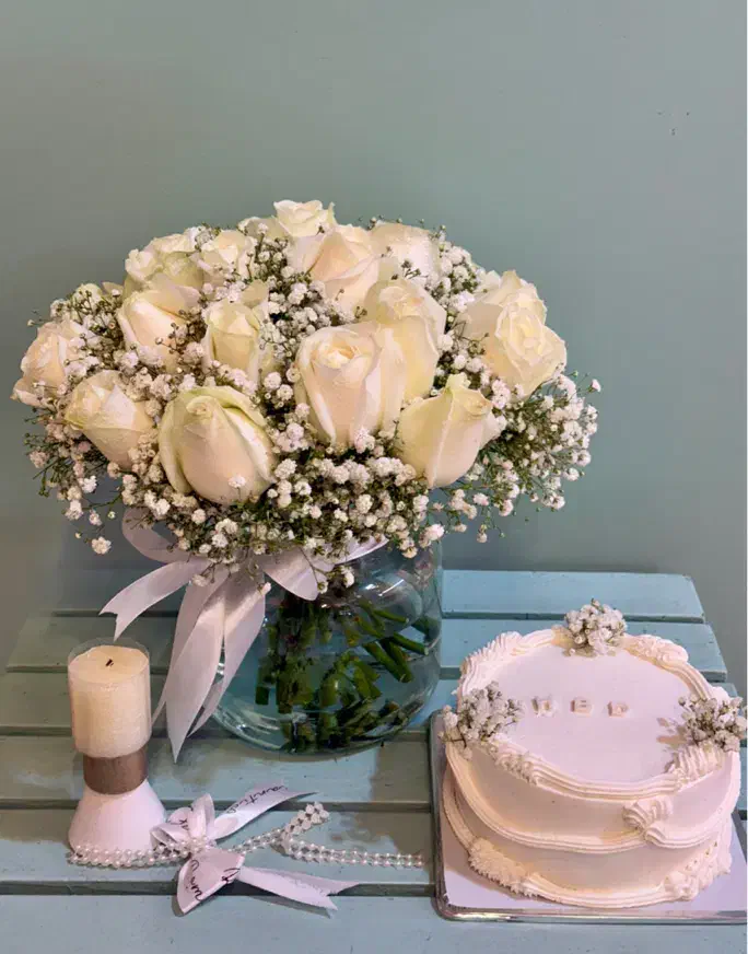 دسته گل،باکس گل،شمع،گل آرایی|گل و گیاه طبیعی|تهران, نیروی هوایی (پیروزی)|دیوار