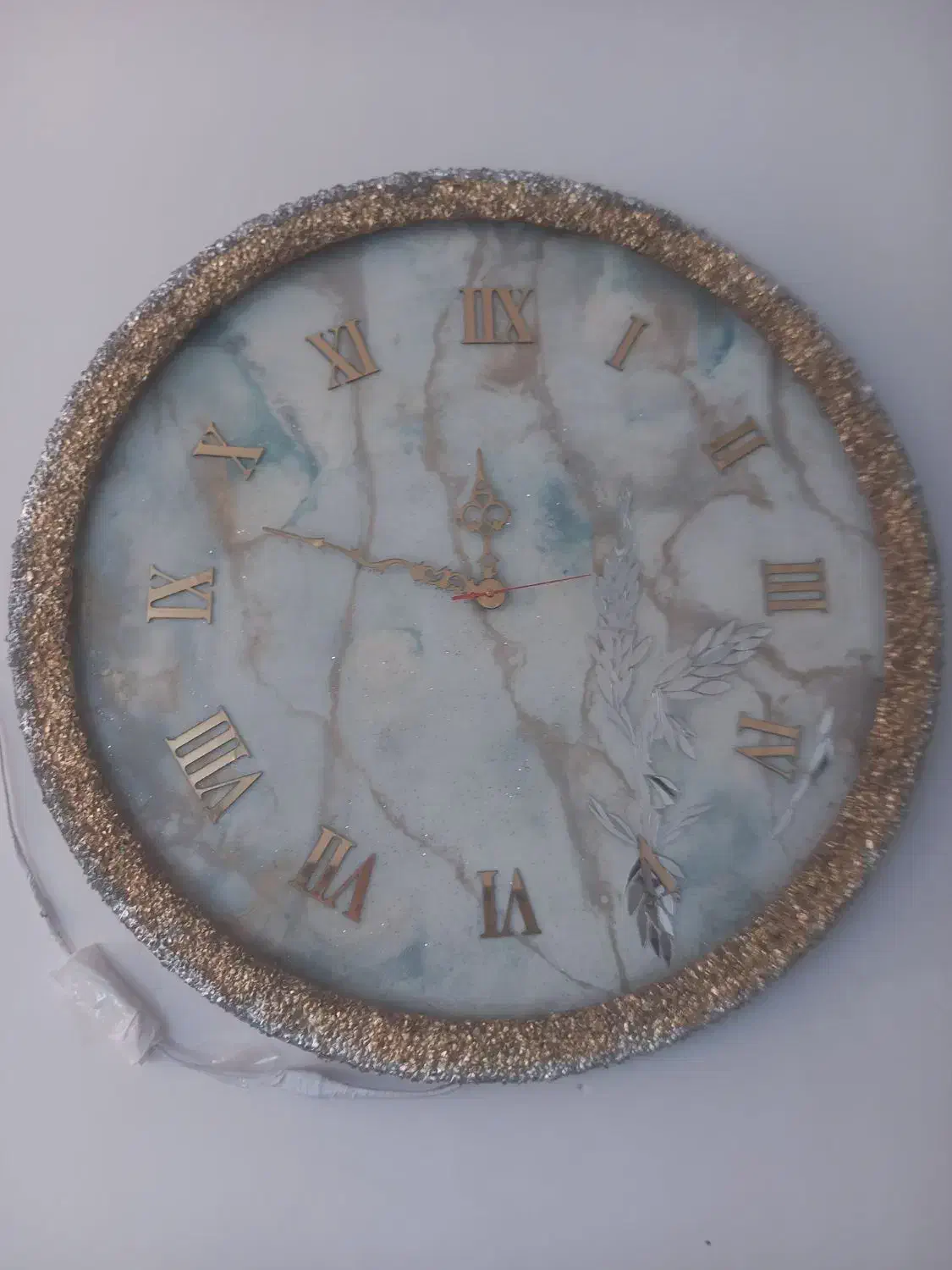 ساعت سالنی رزینی باقطر80|ساعت دیواری و تزئینی|شهرکرد, |دیوار