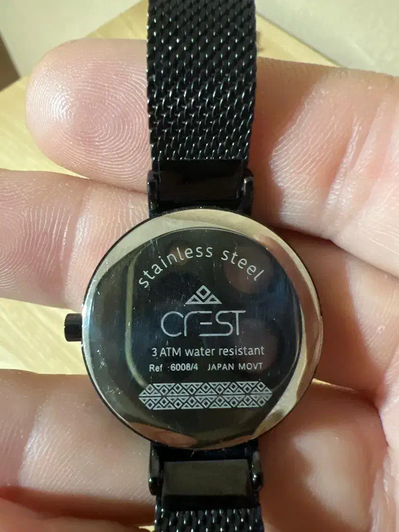 ساعت CREST اصل-کاملا نو بهمراه جعبه-موتور ژاپنی|ساعت|دوگنبدان, |دیوار