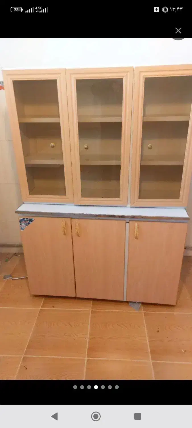 پیشخوان وکابینت|دفتر کار|اهر, |دیوار