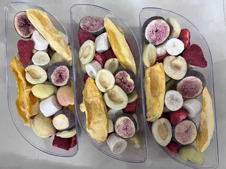 میوه خشک و‌ میوه کرانچ(پفکی) و بستنی های خشک|خوردنی و آشامیدنی|قم, رضویه|دیوار