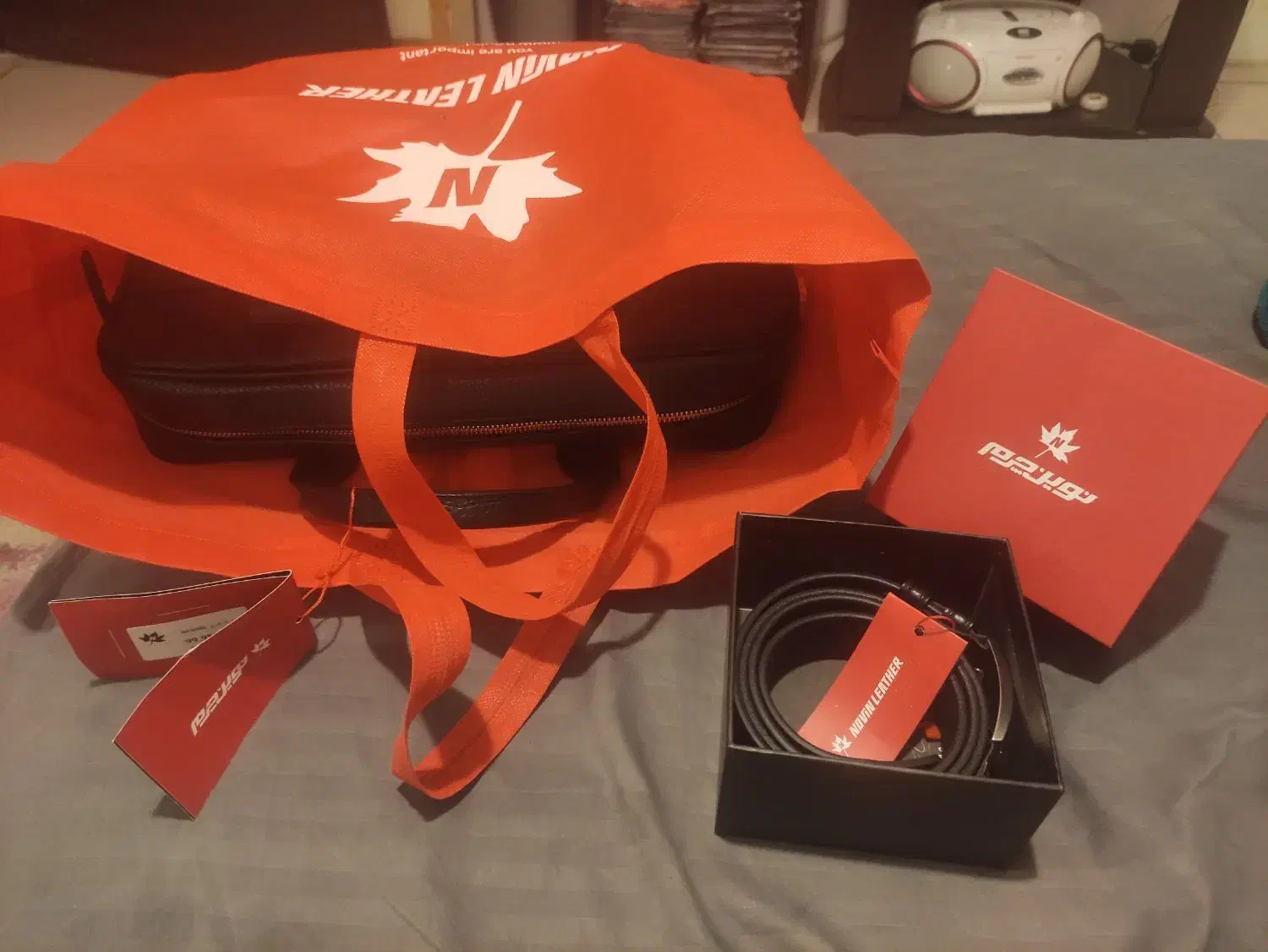 کیف اداری و کمربند مردانه نوین چرم|کیف، کفش، کمربند|شیراز, معالیآباد|دیوار