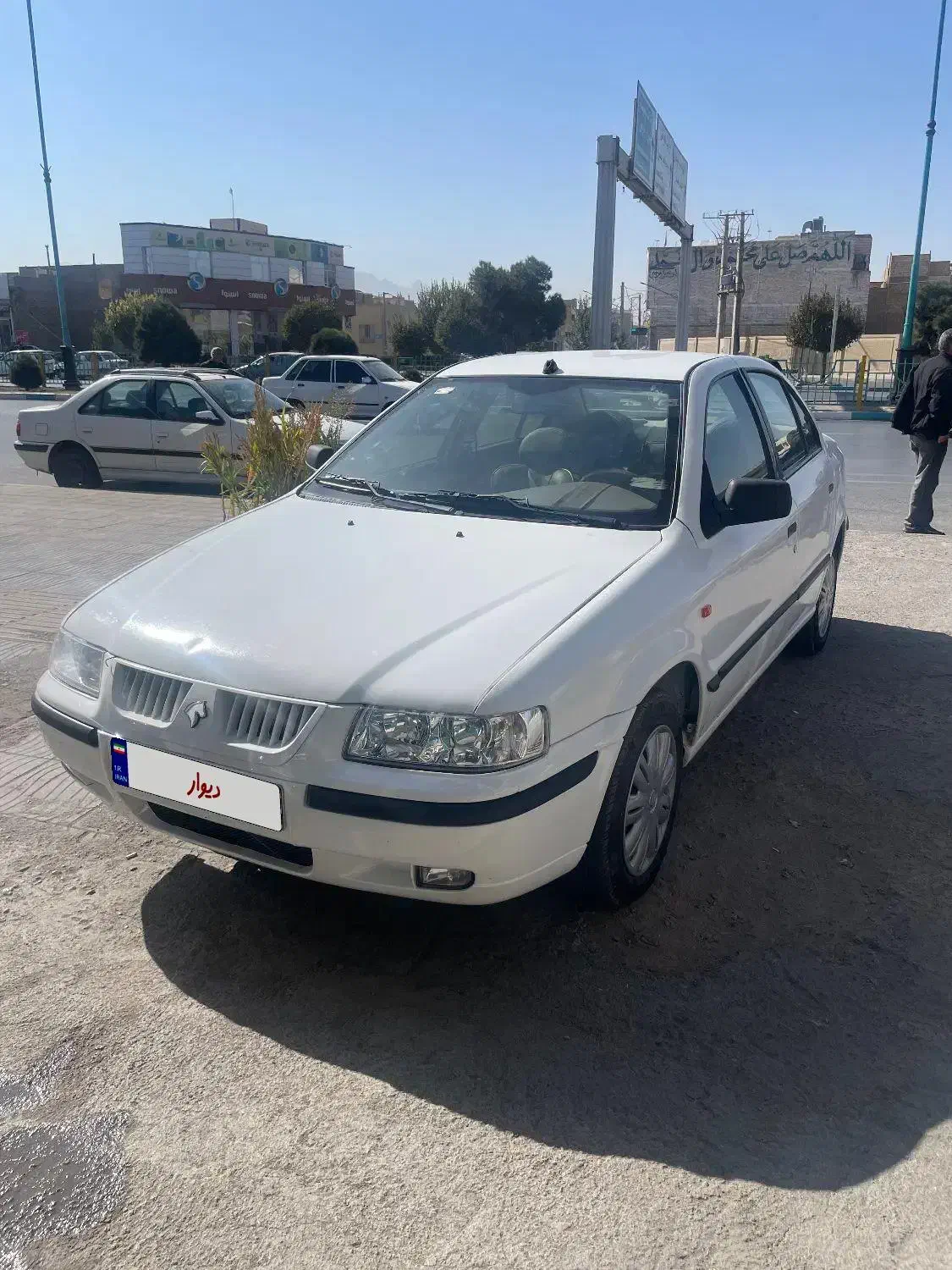 سمند سفید مدل 93 ef7|خودرو سواری و وانت|یزد, |دیوار