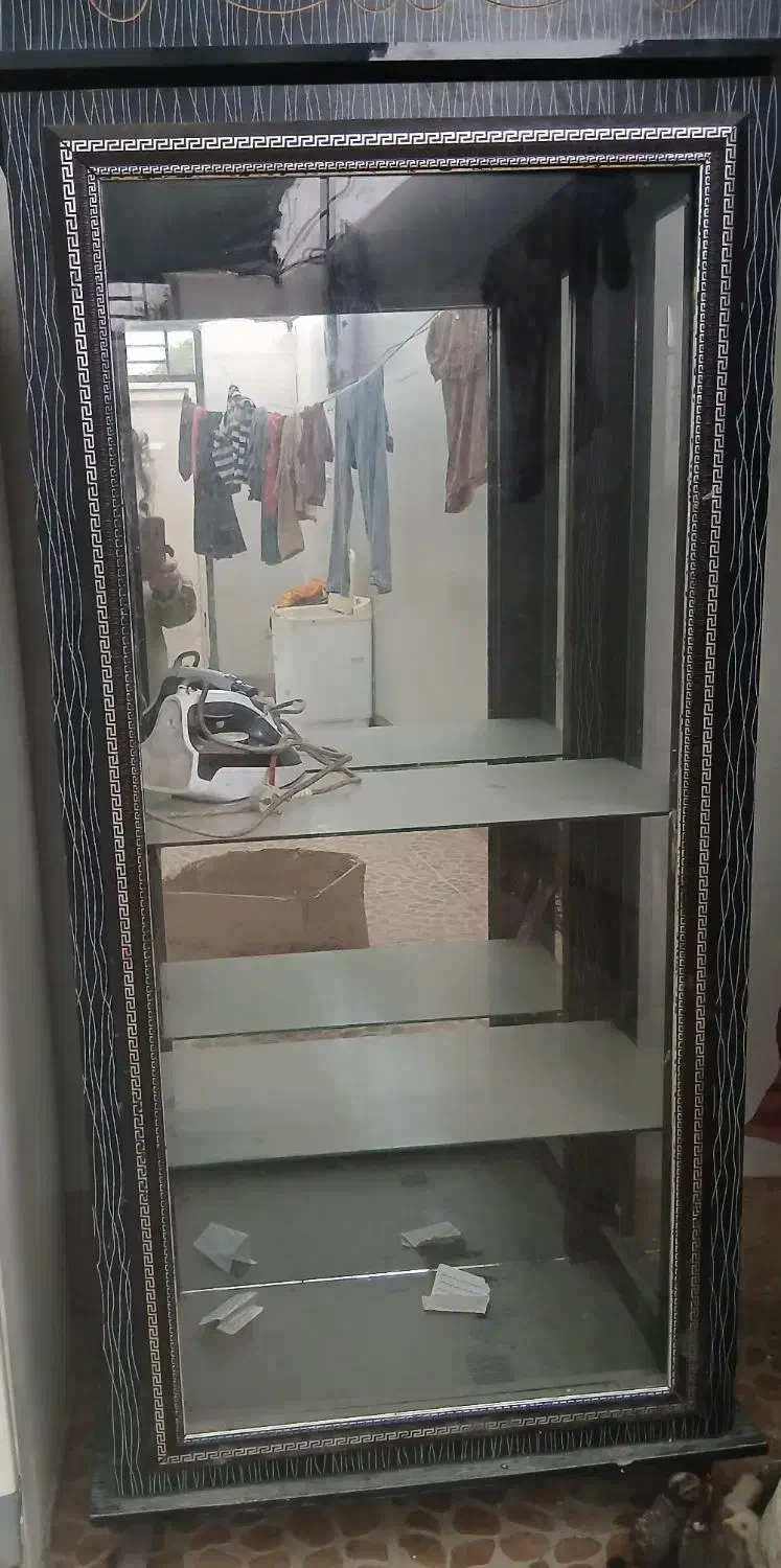 بوفه تمیز و نو اینه دار|بوفه، ویترین، کنسول|رامهرمز, |دیوار