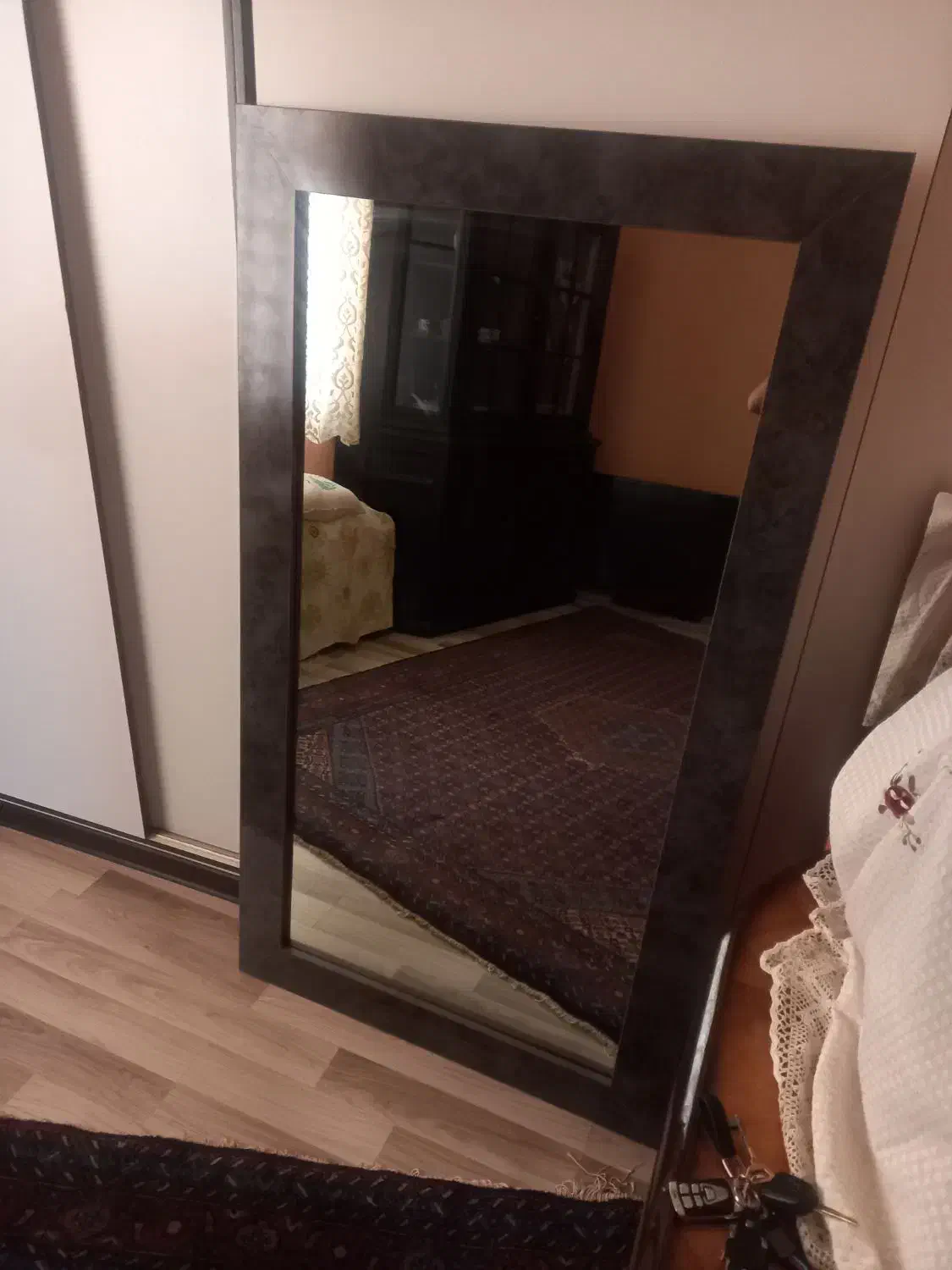 اینه دور ام دی اف|آینه|اردبیل, |دیوار