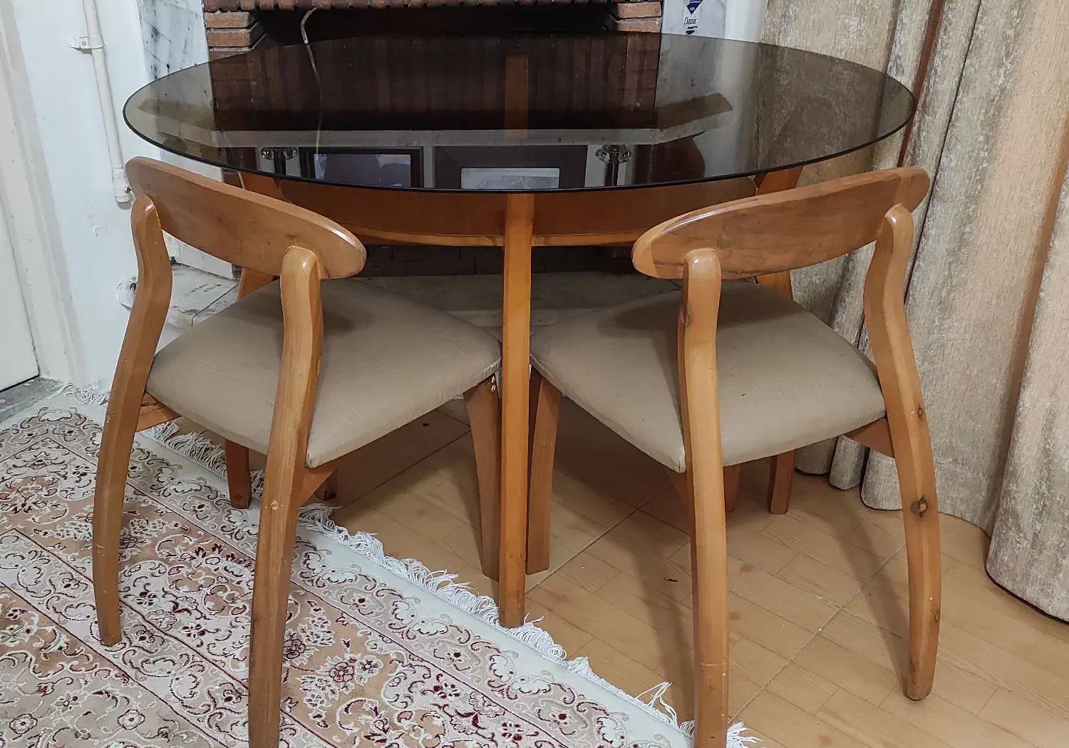 میز نهارخوری 4نفره|میز و صندلی غذاخوری|گرگان, |دیوار