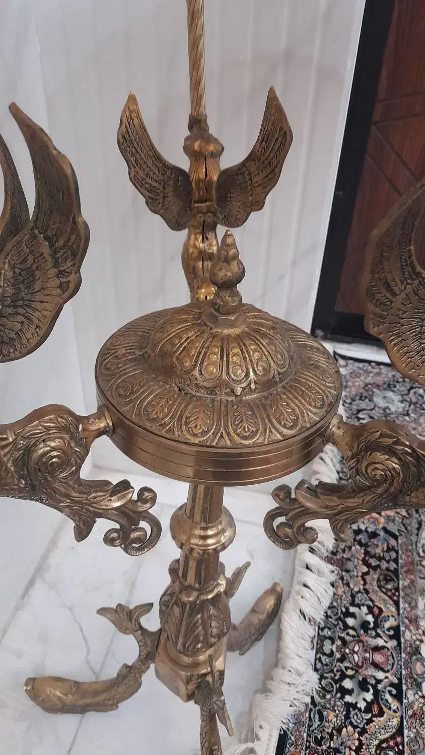 میزخاطره برنجی طرح فرشته|صنایع دستی و سایر لوازم تزئینی|ری, صالحآباد شرقی|دیوار