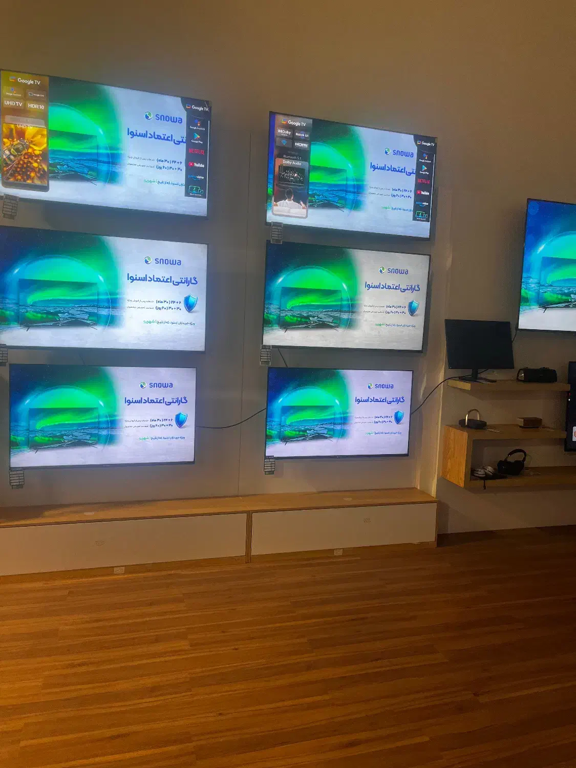تلویزیون اسنوا اقساط ۱۸ماهه کسر حقوق بازنشستگان|تلویزیون و پروژکتور|گنبد کاووس, |دیوار