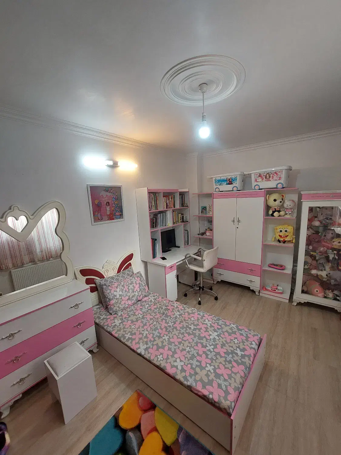 سرویس کامل اتاق کودک ونوجوان|تخت و سرویس خواب|محلات, |دیوار