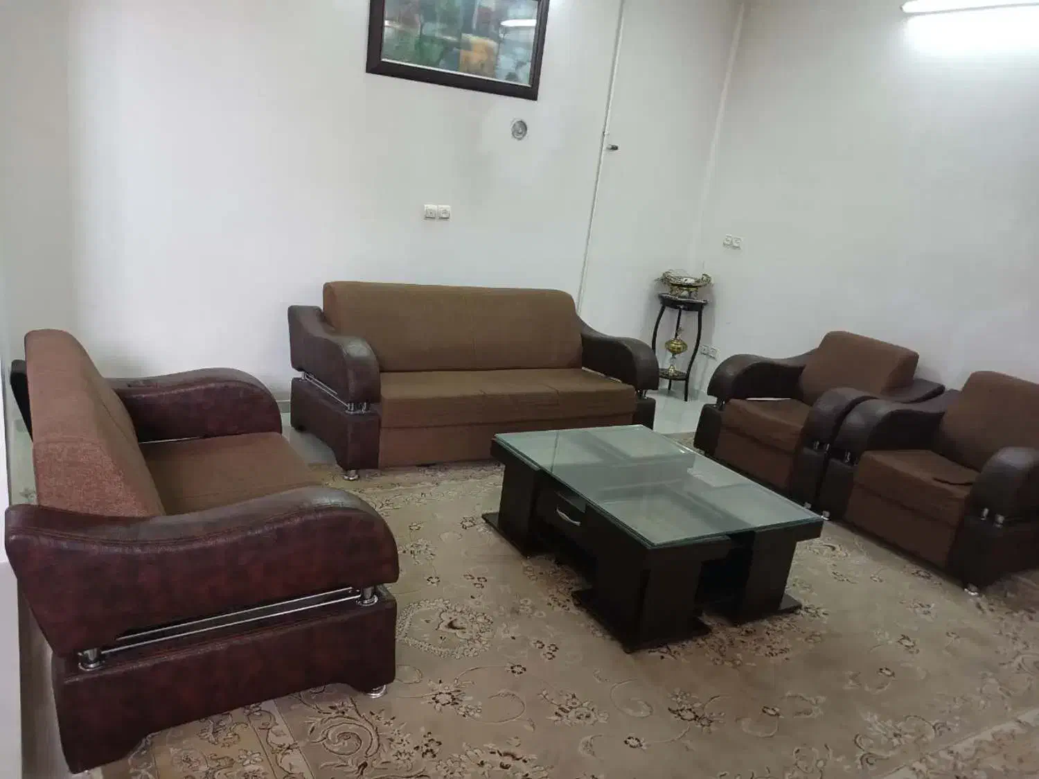 مبل به همراه میز عسلی|مبلمان خانگی و میز عسلی|خرمآباد, |دیوار