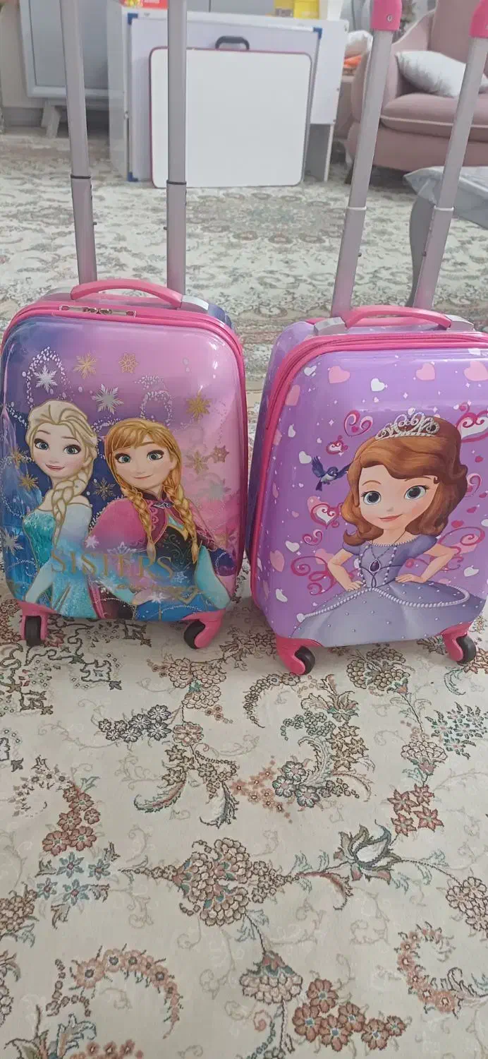 چمدان دخترانه دو عدد|کیف، کفش، کمربند|مشهد, بلال|دیوار