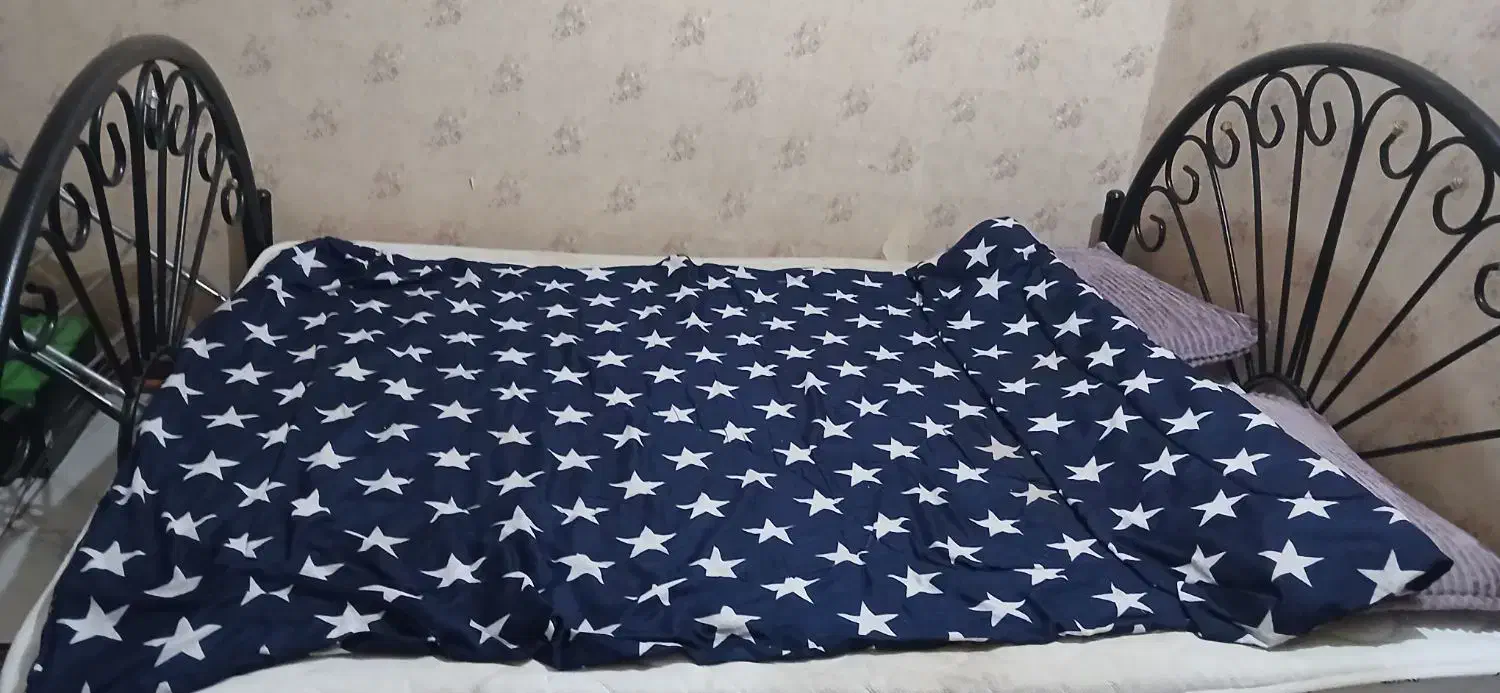 تخت دو نفره سالم فرفوژه|تخت و سرویس خواب|اهواز, کوی مهدیس|دیوار