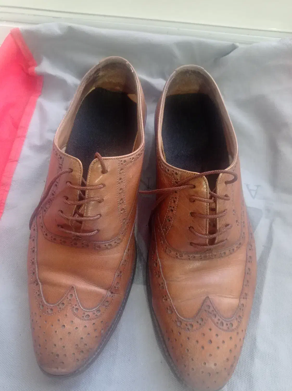 کفش اصل چرم تبریز سایز 42/ دو جفت|کیف، کفش، کمربند|تهران, امیریه|دیوار