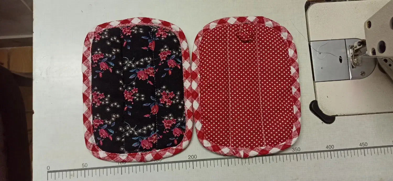 دستگیره آشپزخانه پنج لایه وضخیم باپارچه نخ اصل|سفره، حوله، دستمال آشپزخانه|شاهدشهر, |دیوار