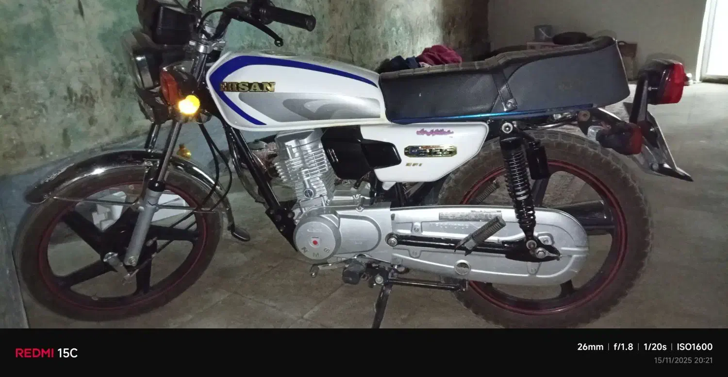 موتور ۱۲۵سی سی.مدل ۱۴۰۳.برج یازده ۴۰۳|موتورسیکلت|شیراز, گلشن|دیوار