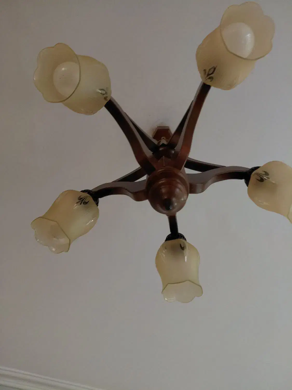 لوستر سلطنتی|لوستر و چراغ آویز|رشت, پستک|دیوار