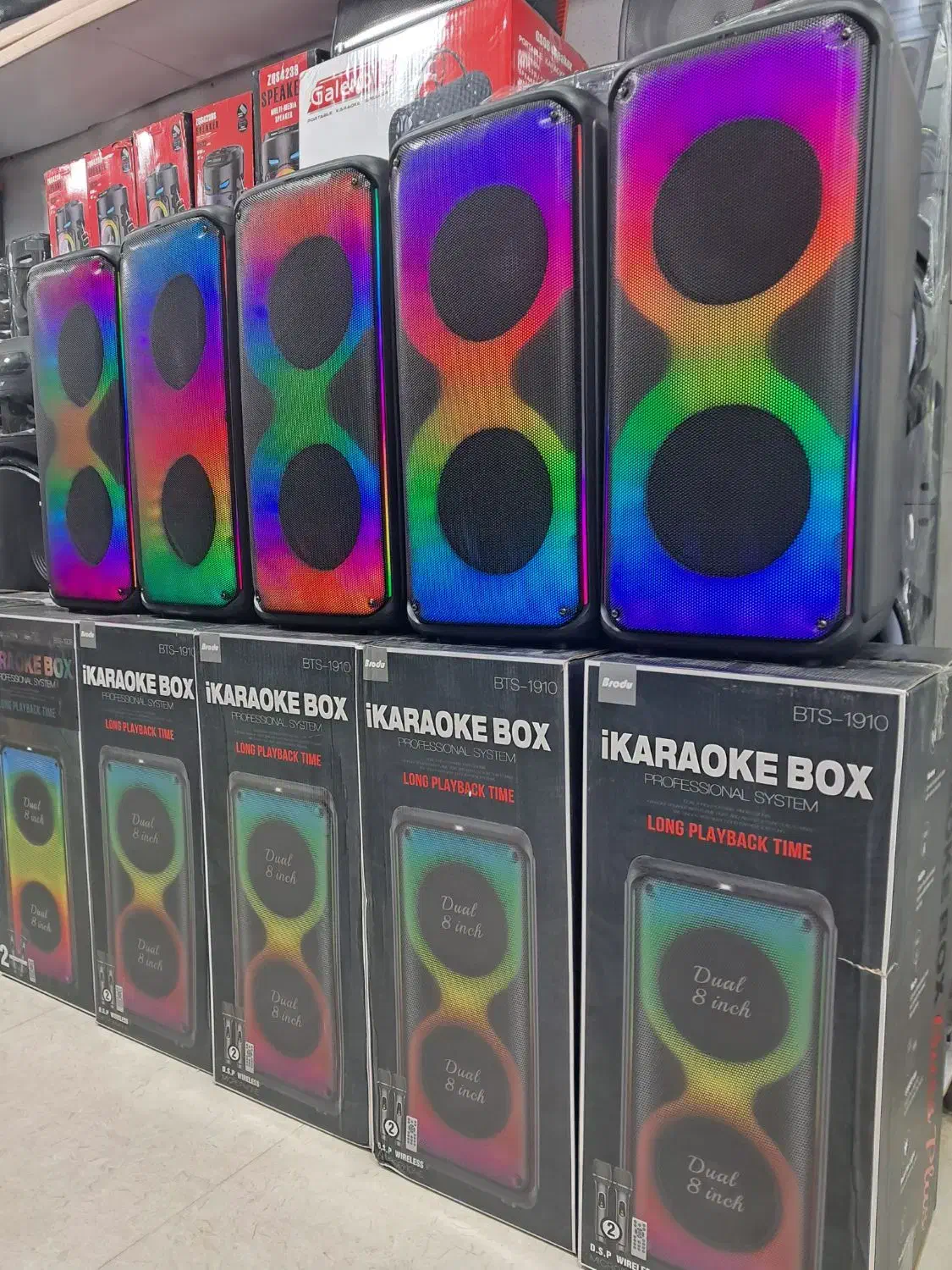 اسپیکر بلوتوثی/برودو 1908/ اینچ8   (ارزان موبایل)|سیستم صوتی خانگی|زنجان, |دیوار