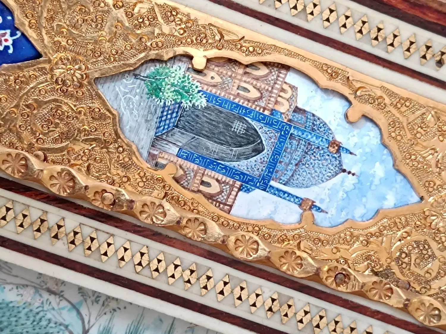 تابلو انتیک قدیمی نقاشی آبرنگ امضا شده|کلکسیون اشیاء عتیقه|تهران, علیآباد|دیوار