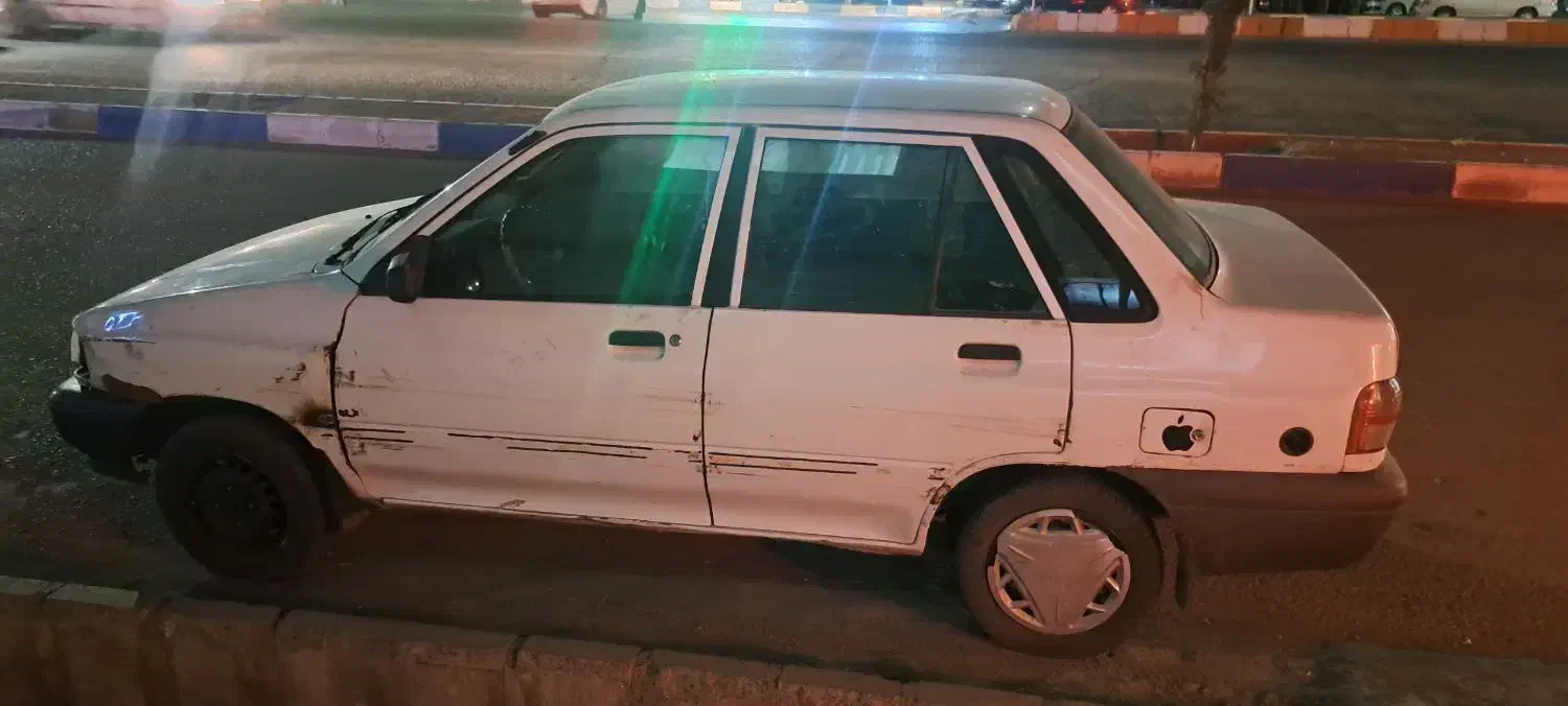 پراید ۸۴ سفید دوگانه دست|خودرو سواری و وانت|تربت‌حیدریه, یحیی آباد|دیوار