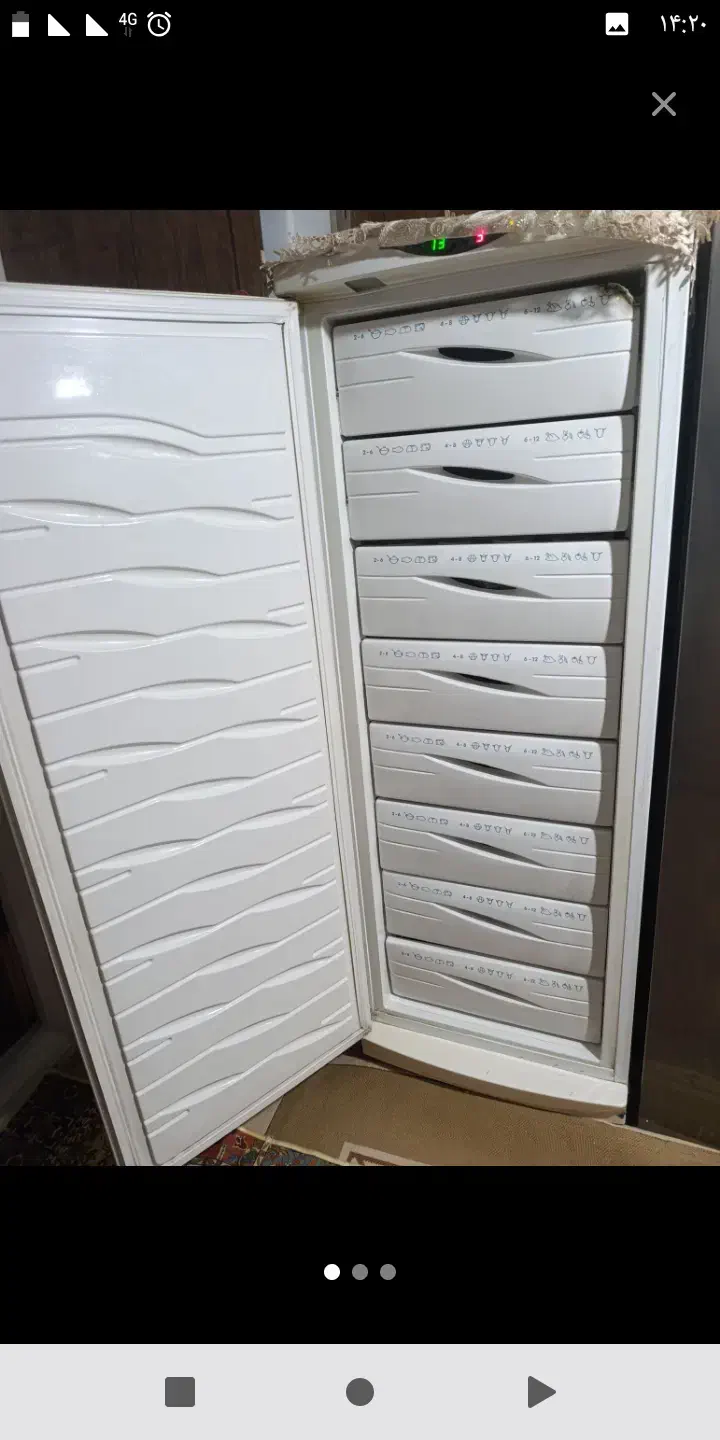 یخجال فریز ارج سالم تمیز مرتب|یخچال و فریزر|فردوس (خراسان), |دیوار