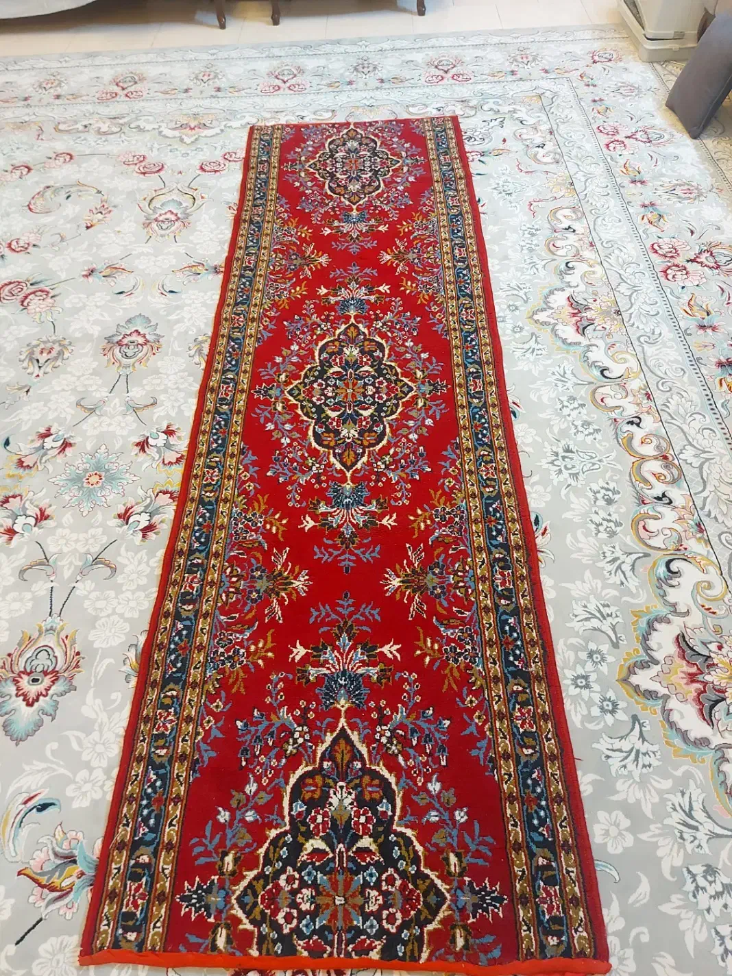 ۲ عدد کناره فرش قرمز و کرم|فرش|مشهد, امیریه|دیوار