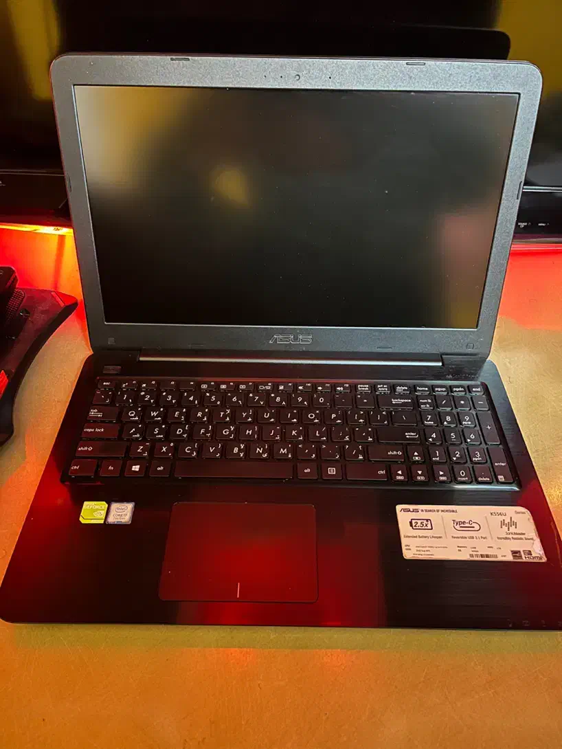 لپ تاپ ایسوس asus مدل k556ur|رایانه همراه|لنگرود, |دیوار