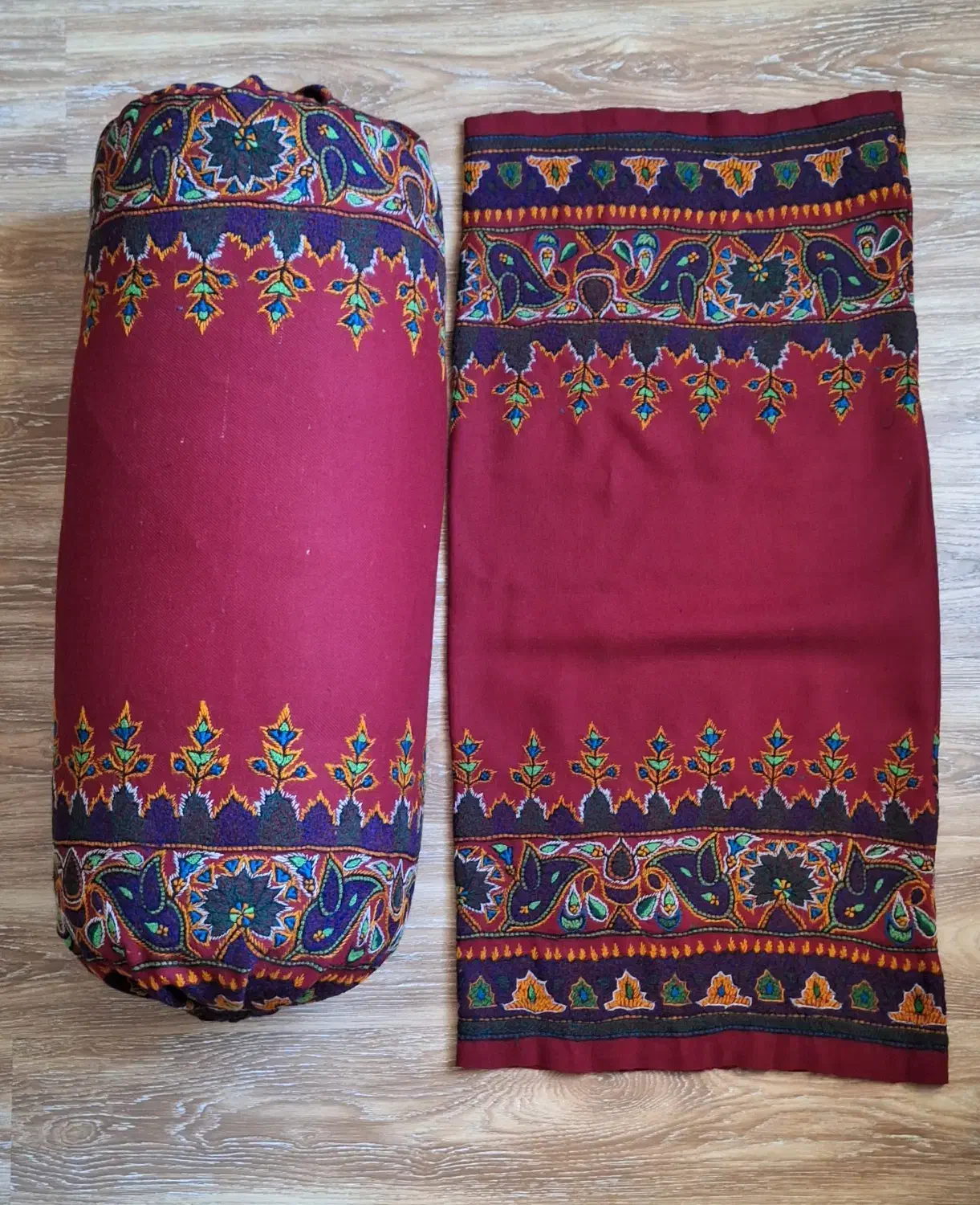 پشتی گرد (لوله ای) پته|پشتی|کرمان, |دیوار