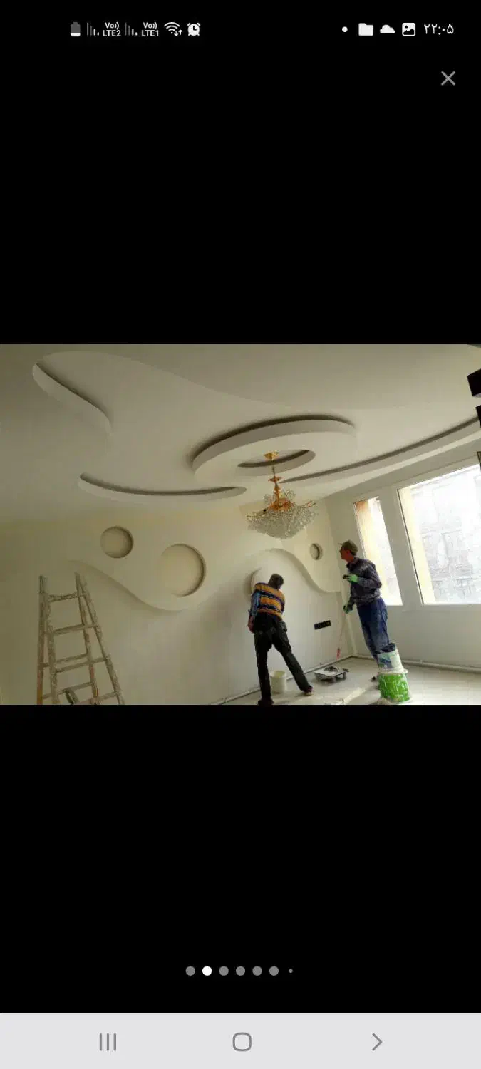 نقاشی ساختمان (قنبری )بهترین کیفیت مناسب|خدمات پیشه و مهارت|نیشابور, دارایی|دیوار