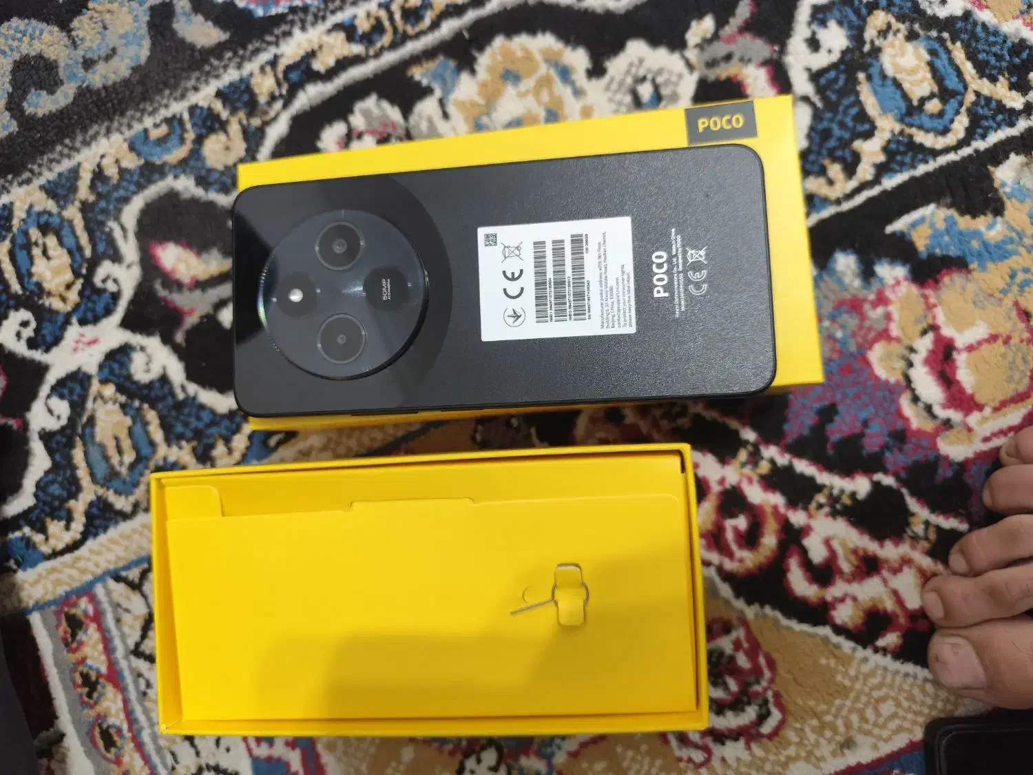 گوشی پوکوc77حافظه 256رام8|موبایل|اهواز, غیزانیه|دیوار