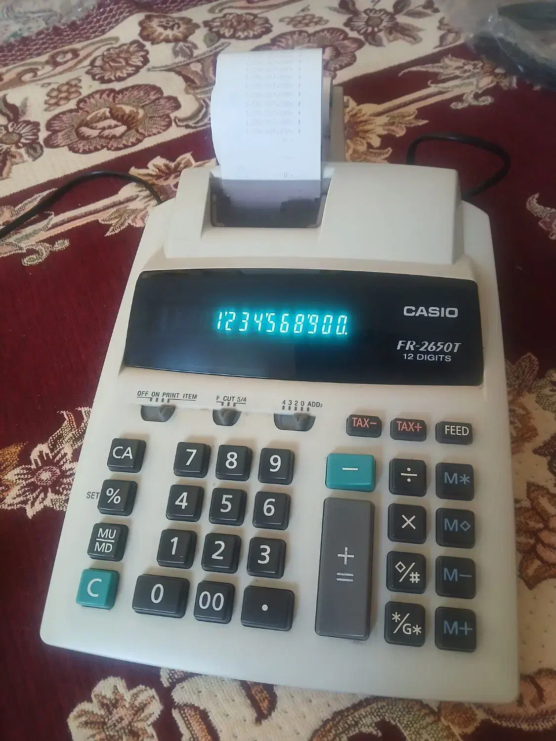 ماشین حساب کاسیواصل ژاپن|لوازم التحریر|کرج, شهرک جهان‌نما|دیوار