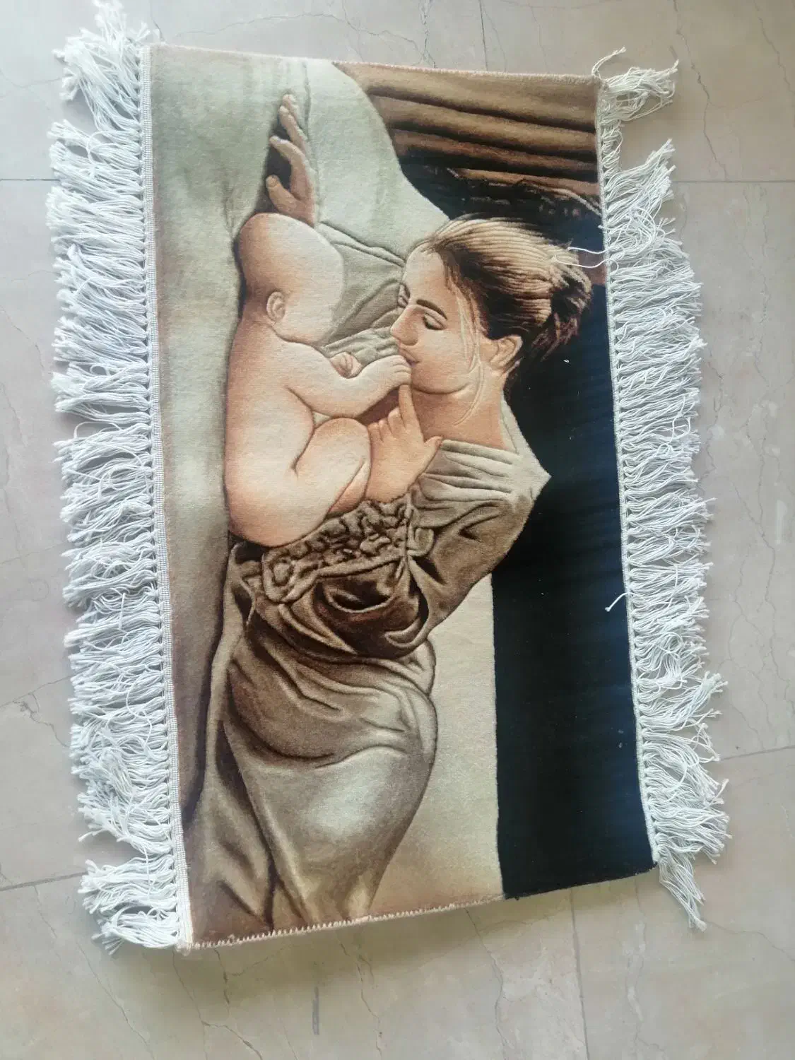 تابلو فرش دستباف تبریز چله نخ|فرش|قم, بنیاد|دیوار