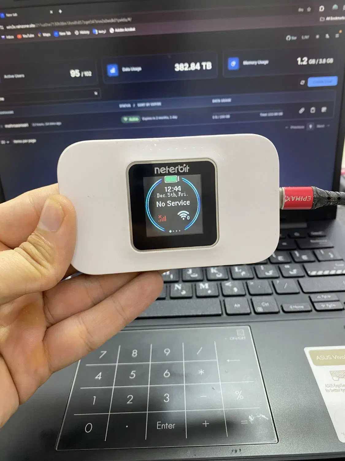 مودم جیبی ۴ جی نتربیت|مودم و تجهیزات شبکه|سقز, |دیوار