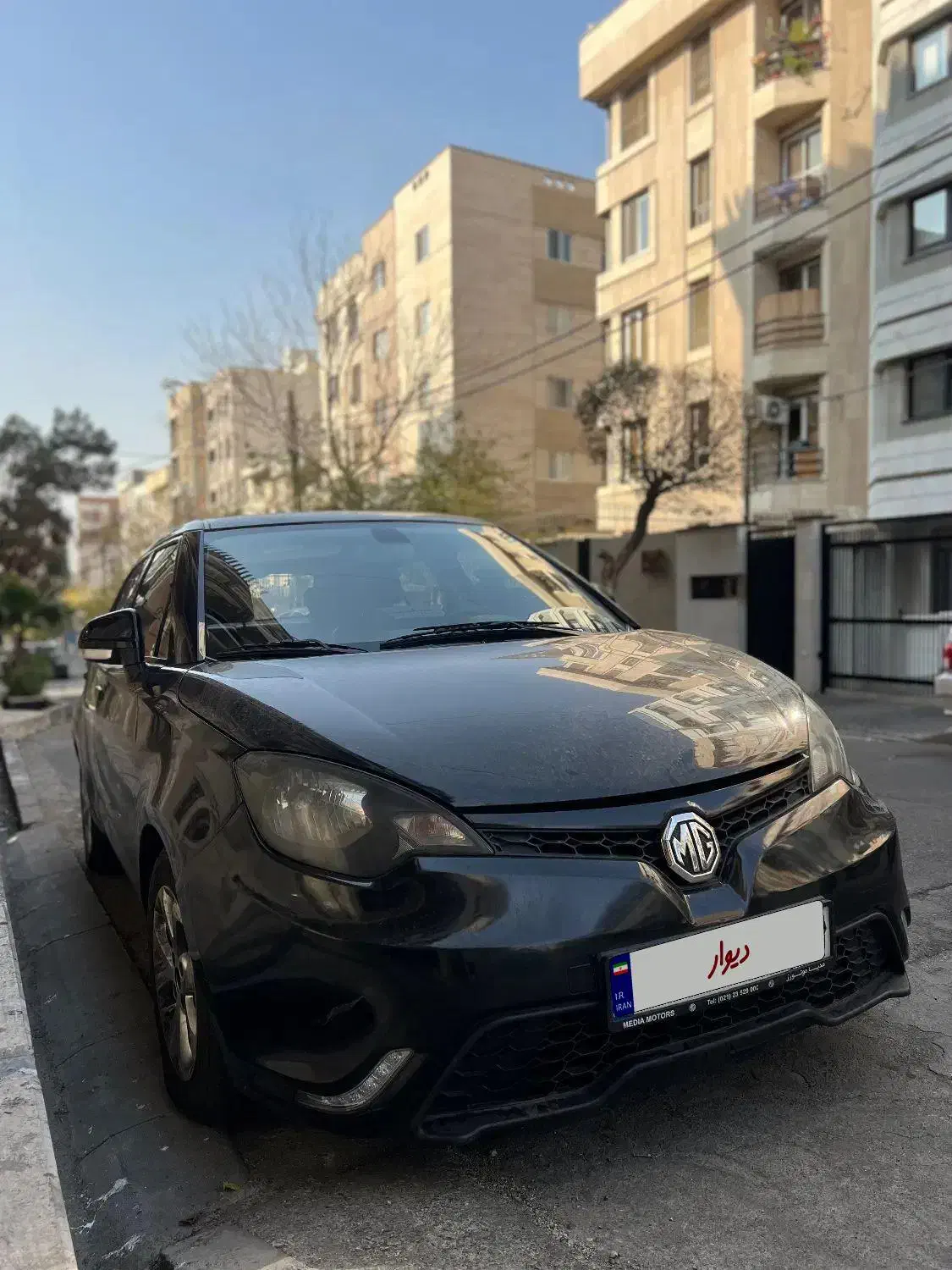Mg3 مشکی|خودرو سواری و وانت|تهران, گیشا|دیوار