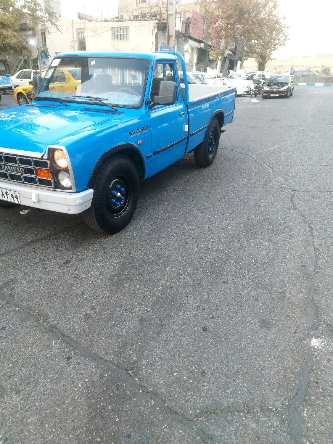 وانت زامیاد دوگانه کارخانه بدون رنگ تناژ پایین ۹۴|خودرو سواری و وانت|تهران, خاک سفید|دیوار