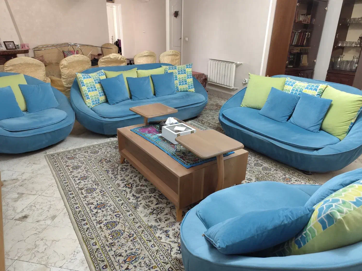 مبل راحتی|مبلمان خانگی و میز عسلی|تهران, اباذر|دیوار