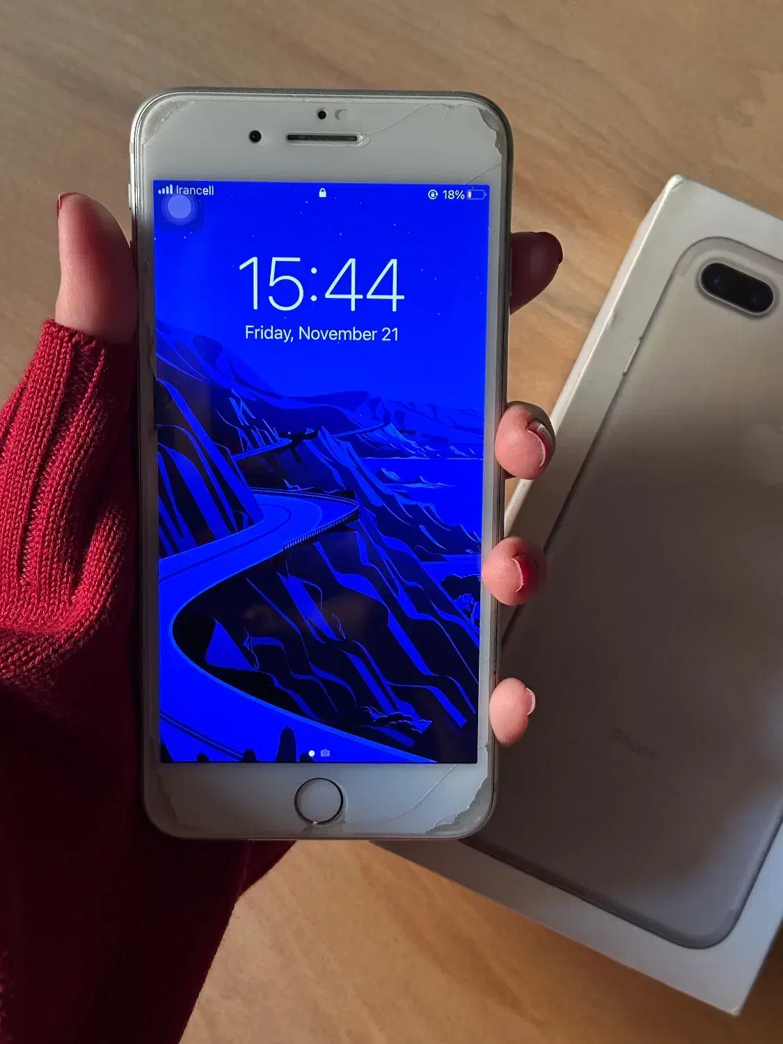 آیفون 7+ سیلور - 128گیگ|موبایل|قزوین, |دیوار