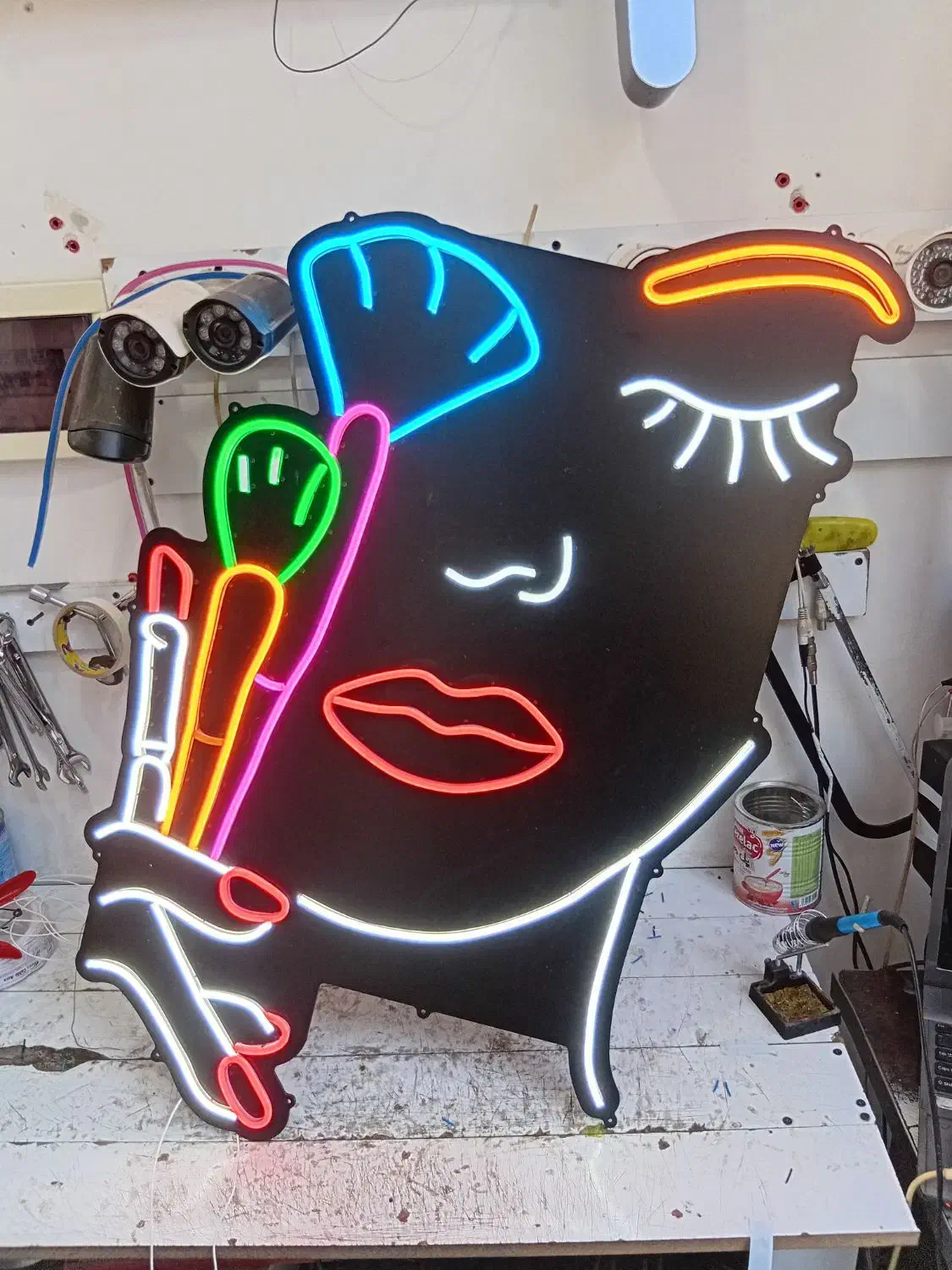 تابلو نئون ال ای دی|فروشگاه و مغازه|تبریز, |دیوار