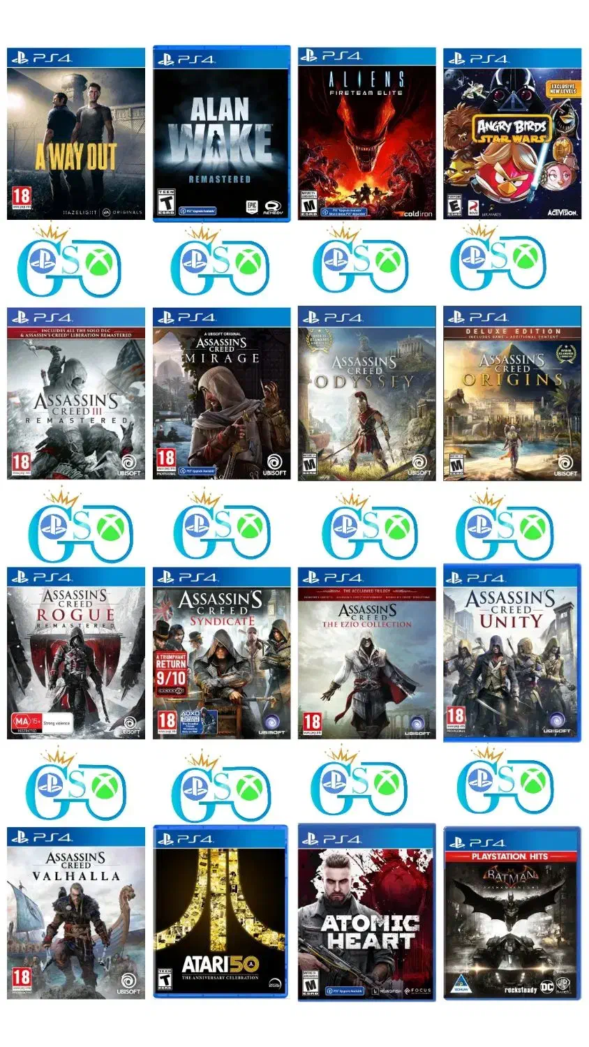 نصب بازی روی پلی استیشن۴و۵وxbox|کنسول، بازی ویدئویی و آنلاین|قیدار, |دیوار