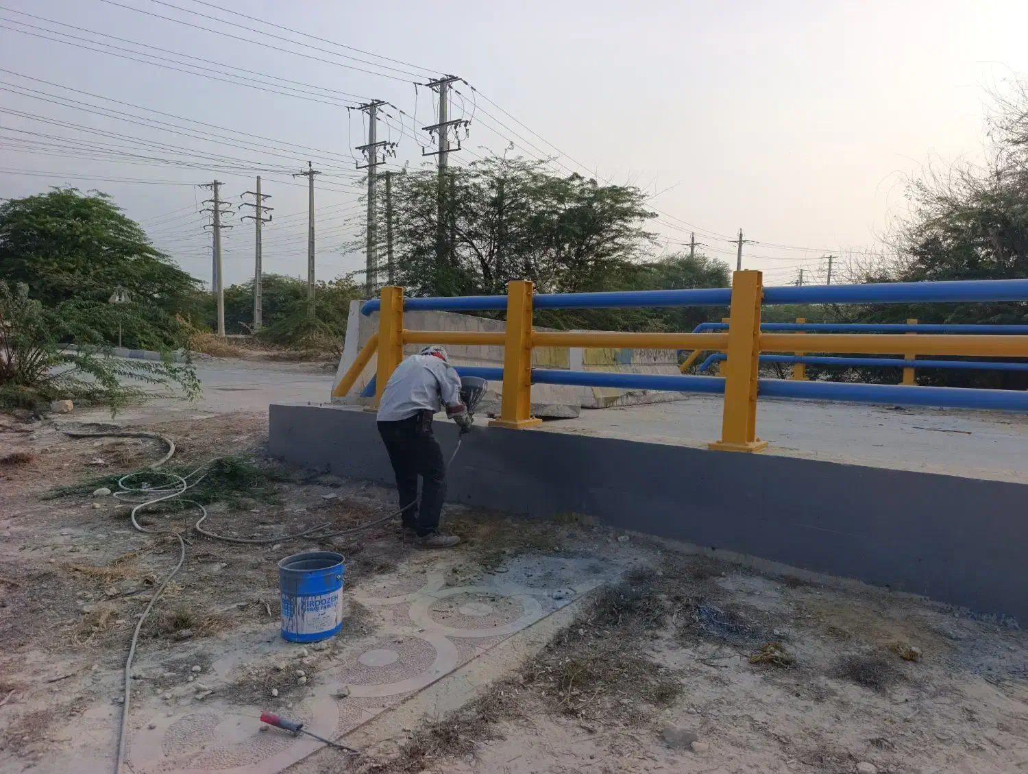 نقاش ساختمان و صنعتی|خدمات پیشه و مهارت|عسلویه, |دیوار