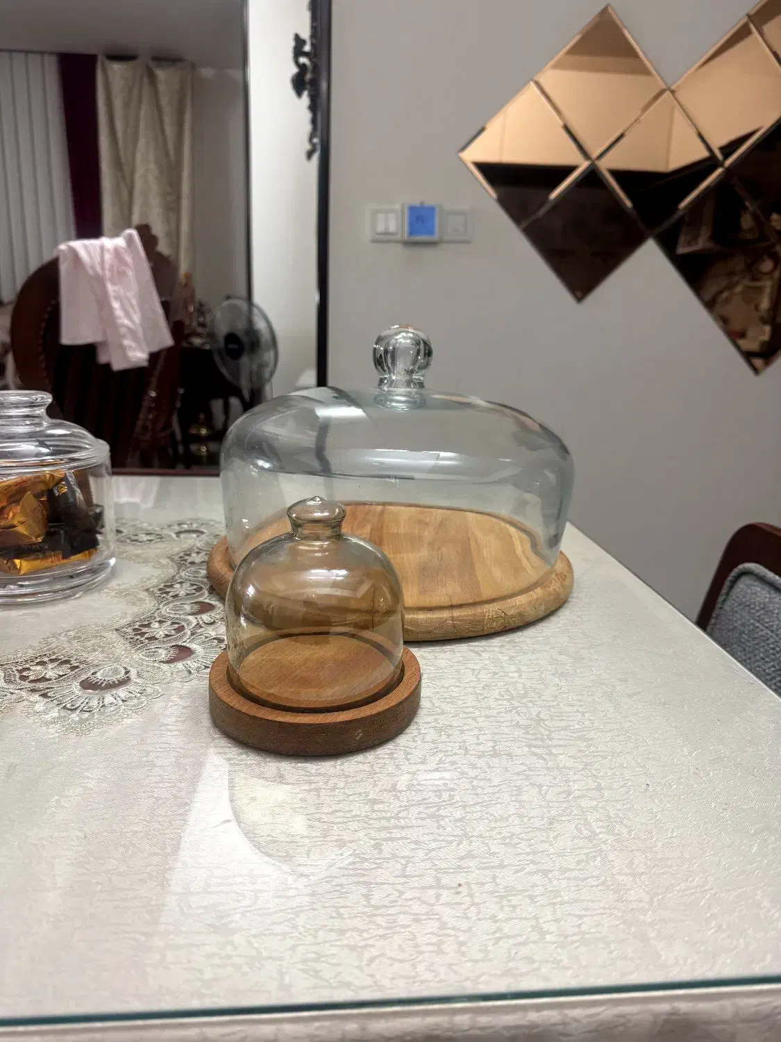 شیرینی خوری چوبی درب دار|ظروف سرو و پذیرایی|قم, عمار یاسر|دیوار