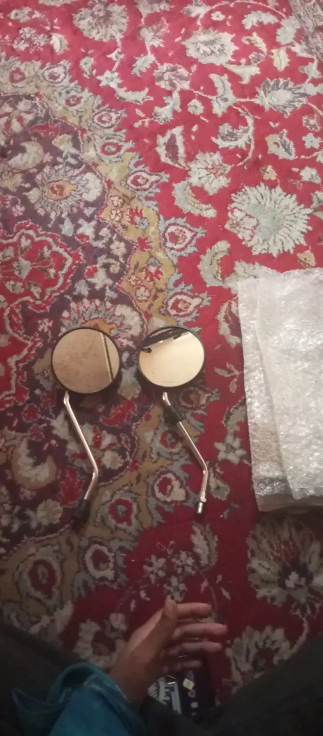 جفت آینه بغل موتور۲۰۰|قطعات یدکی و لوازم جانبی|شیراز, شهرک ترکان|دیوار