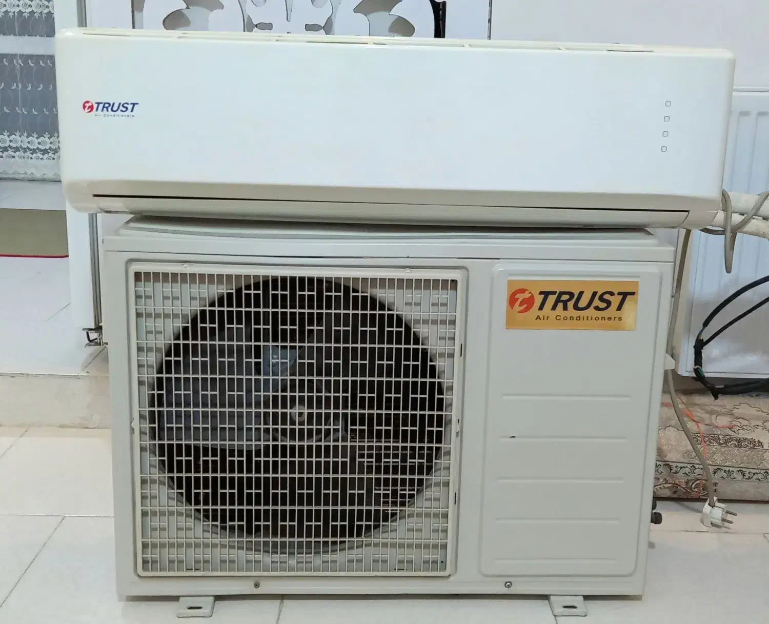 اسپیلت سرمایشی گرمایشی تراست ۱۸ هزار در حد اک|کولر گازی و فنکوئل|مشهد, کوی پلیس|دیوار