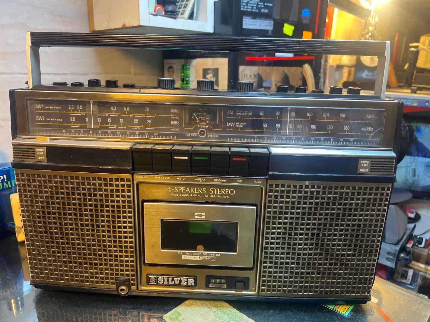 رادیو ضبط سیلور|سیستم صوتی خانگی|ساری, |دیوار