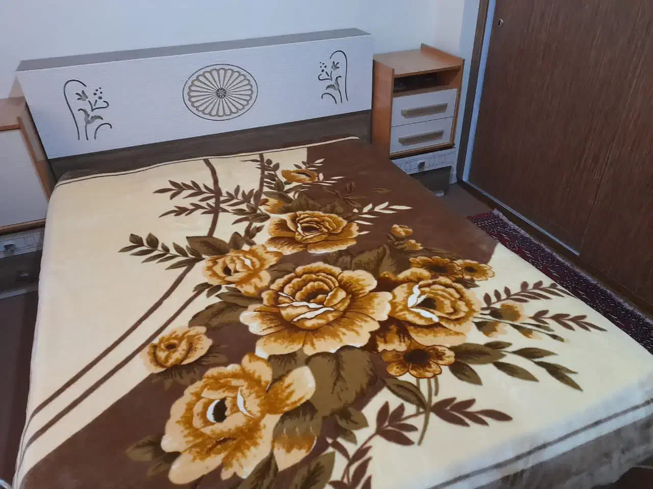 تخت خواب دو نفره MDF|تخت و سرویس خواب|تهران, افسریه جنوبی|دیوار