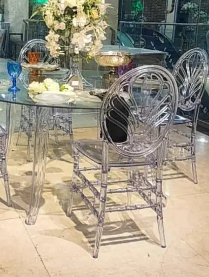 صندلی پلکسی مدل ملیسا/تالار/رستوران|عمده‌فروشی|مرزن‌آباد, |دیوار