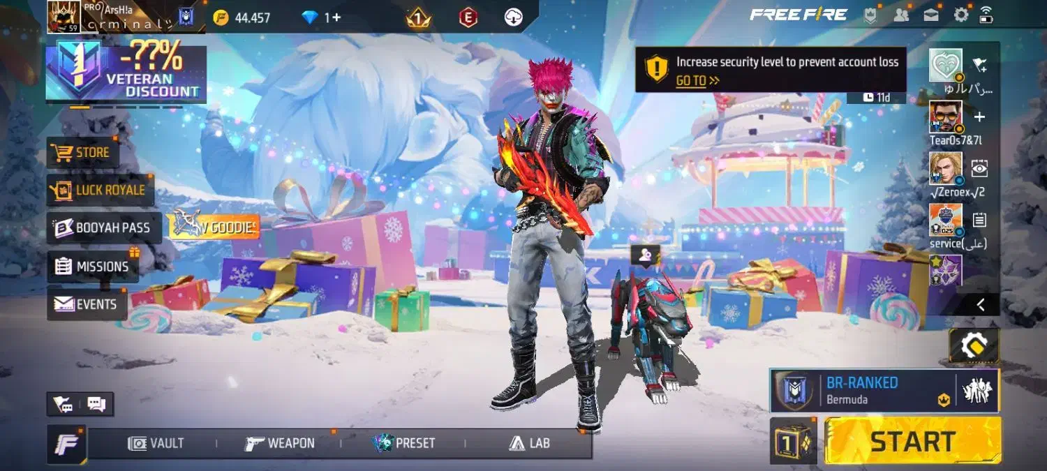 اکانت فری فایر|کنسول، بازی ویدئویی و آنلاین|تهران, اسفندیاری|دیوار