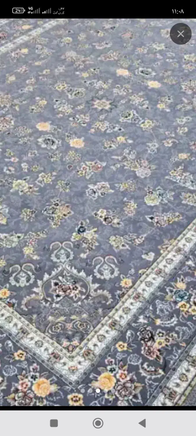 فرش یکسال کار کرد|فرش|گلپایگان, |دیوار