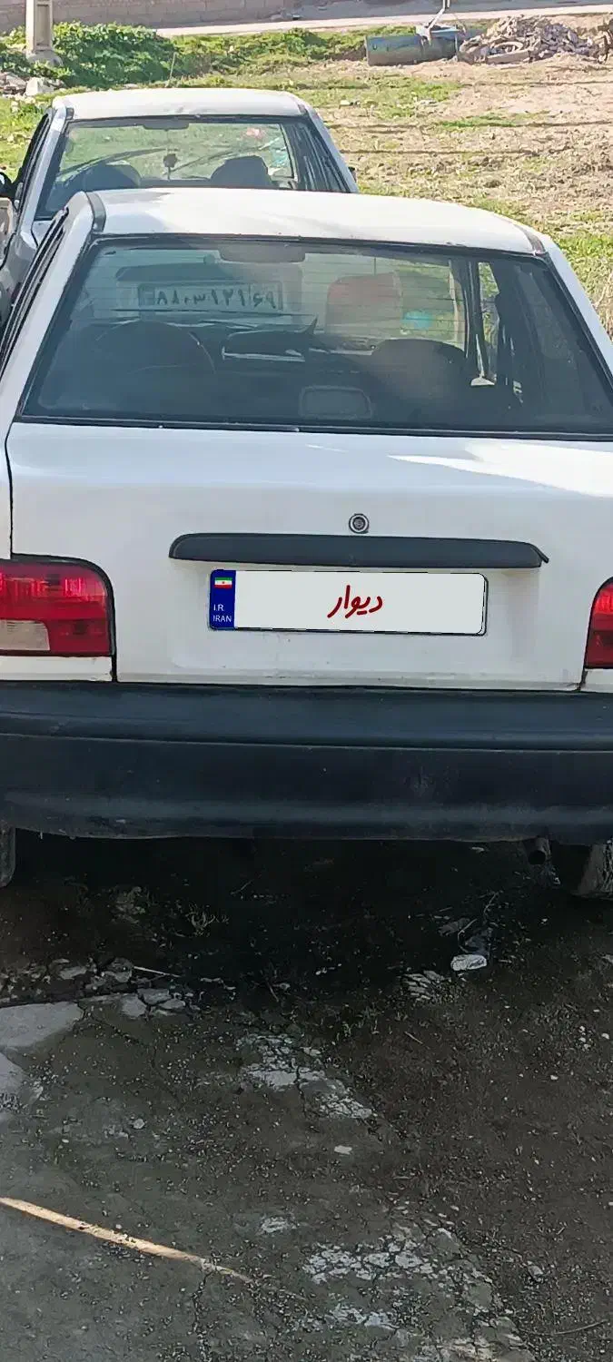 پراید سفید|خودرو سواری و وانت|فاضل آباد, |دیوار