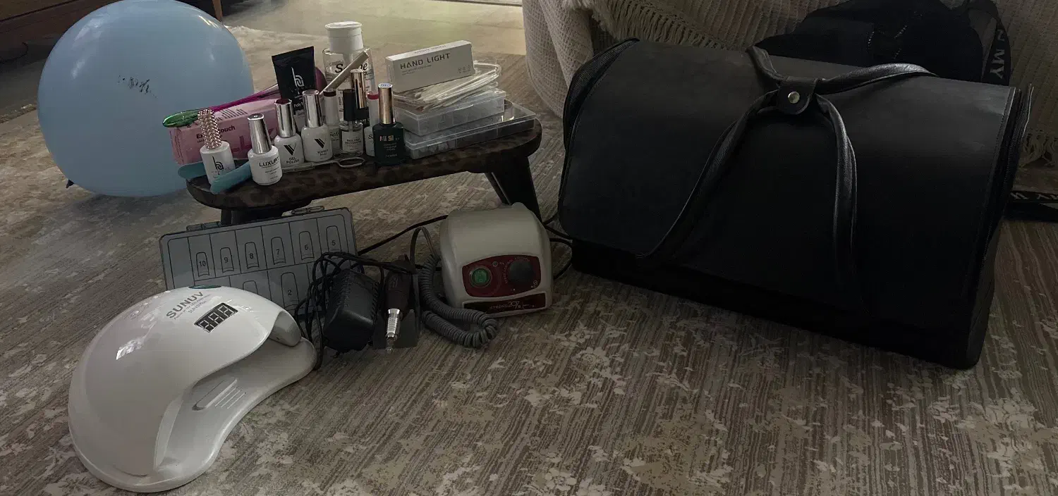 لوازم کاشت ناخون ژل|آرایشی، بهداشتی، درمانی|ساوه, |دیوار