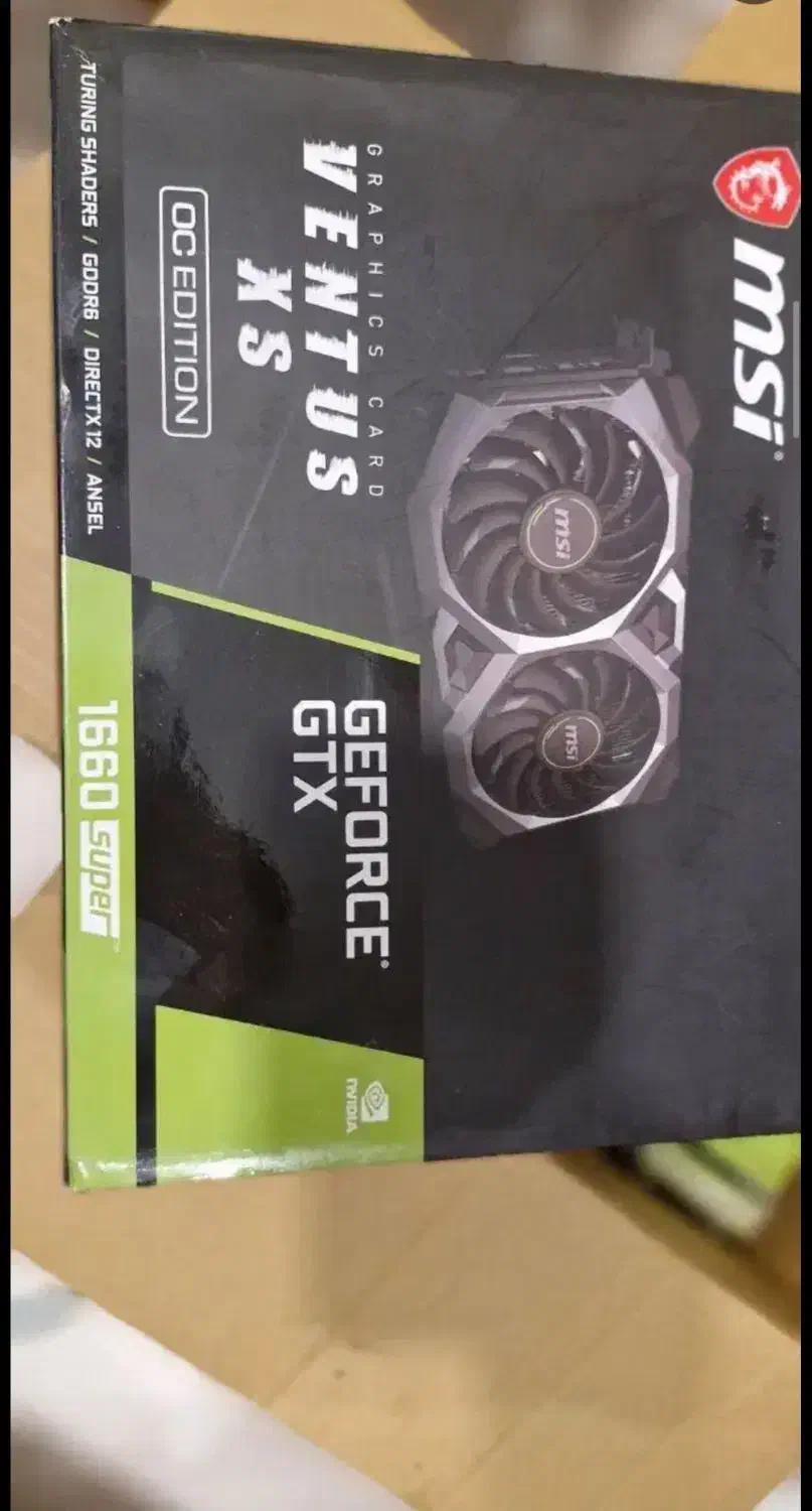 گرافیک Msi DDR6  6GB   1660 super|قطعات و لوازم جانبی رایانه|پردیس, فاز ۴|دیوار